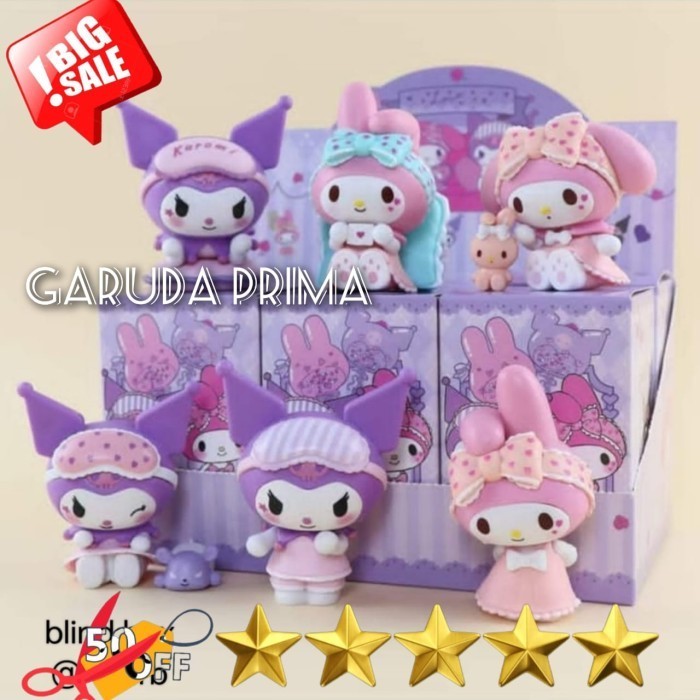 figure blind minisoo box murah set - Ungu