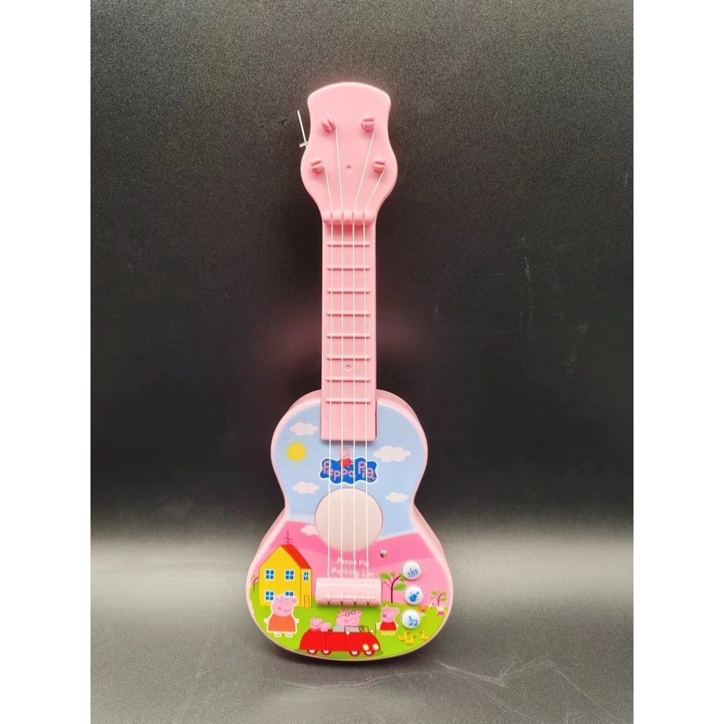 Gitar Listrik Peppa Pig Pink