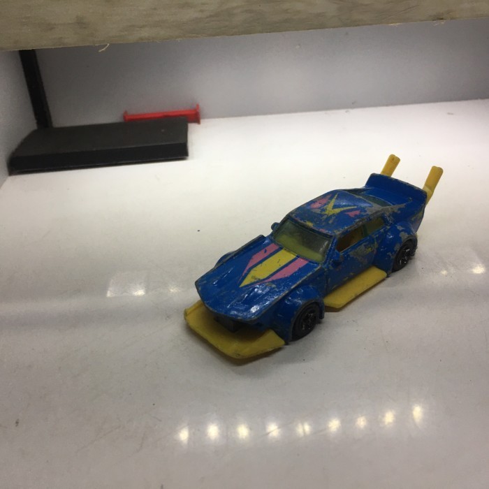 hotwheels manga tuner biru diecast loose junk -OS25