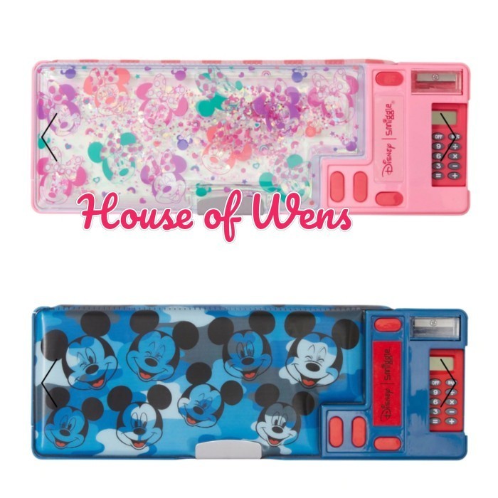 

SMIGGLE MINNIE & MICKEY MOUSE POP OUT PENCIL CASE ORIGINAL