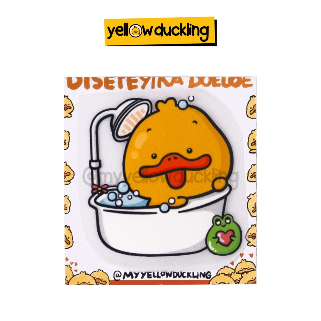 

DISETEYIKA - ITIK BATHUB - YELLOW DUCKLING - SABLON