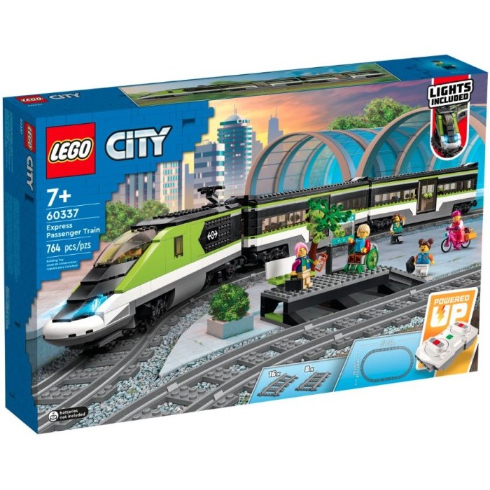 Lego 60337 City Express Passenger Train Mainan anak kereta