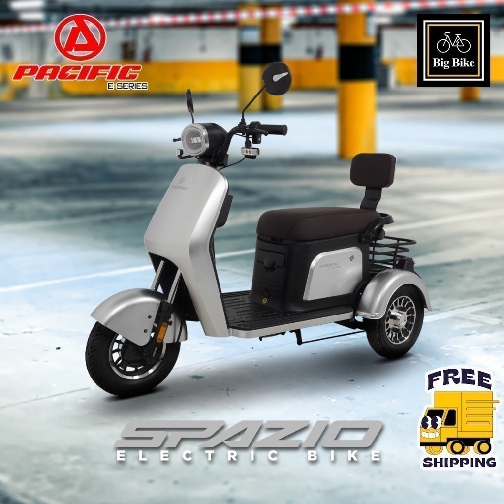 SEPEDA MOTOR LISTRIK RODA 3 SPAZIO PACIFIC EXOTIC