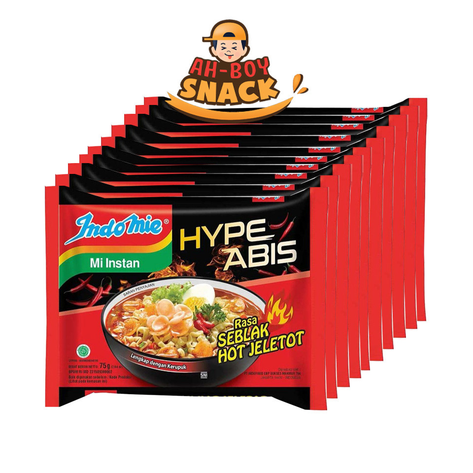 

10 PCS - INDOMIE SEBLAK - AHBOY