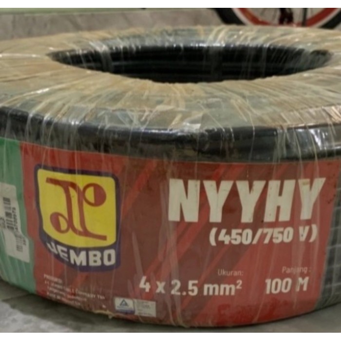 Kabel JEMBO NYYHY 4x2.5 mm 1 Roll @100meter