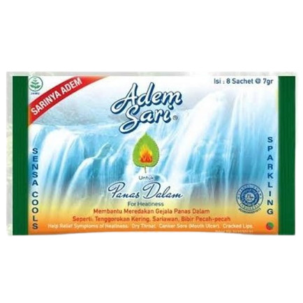 

Adem Sari isi 8 sachet - Pereda Panas Dalam - Pharma Mart