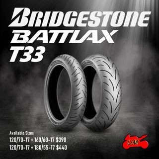 READY COD BAN LUAR MOTOR BATTLAX T33R UKURAN 160/60-17 RING 17 TUBELESS TAHUN 2024