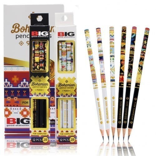 

PENSIL MURAH 9202 2B BOHEMIA BIG / PCS 621287194