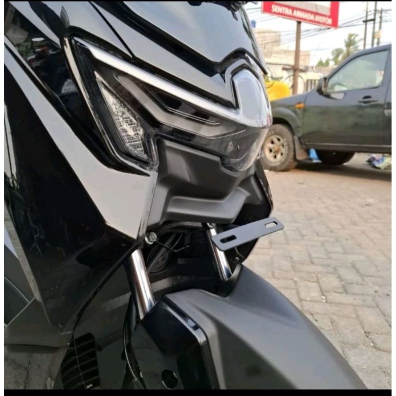 [ORI AWS] Breket Dudukan Plat Nomor Depan Nmax Turbo Neo S