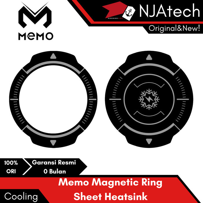 Magnetic Ring Sheet Lempengan Besi bulat untuk cooler magnetic MEMO