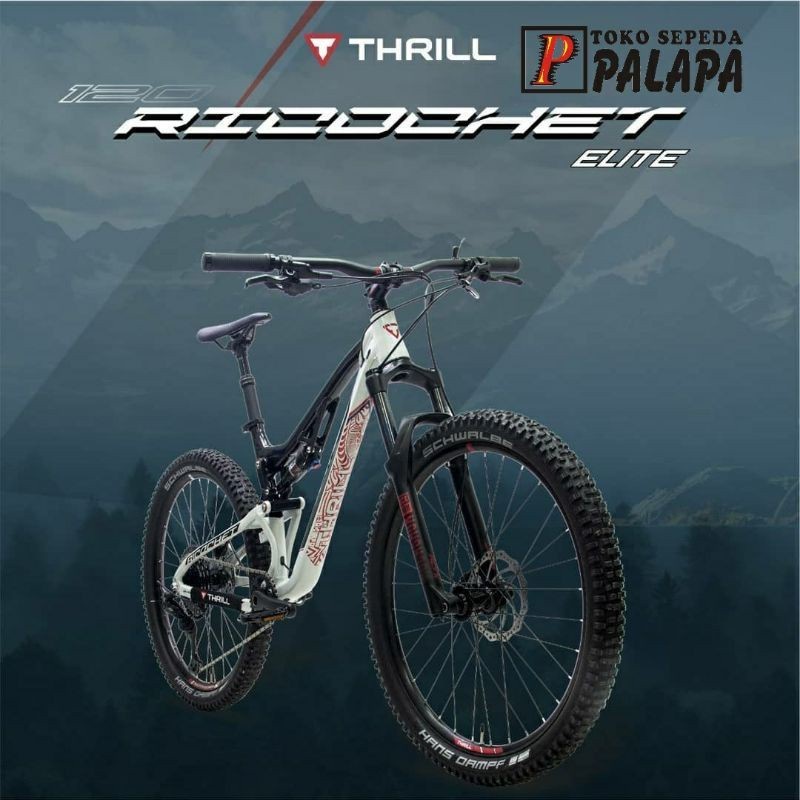 PROMO SPESIAL PROMO CUCI GUDANG MTB 27.5 THRILL RICOCHET ELITE T120 NEW Sepeda Gunung