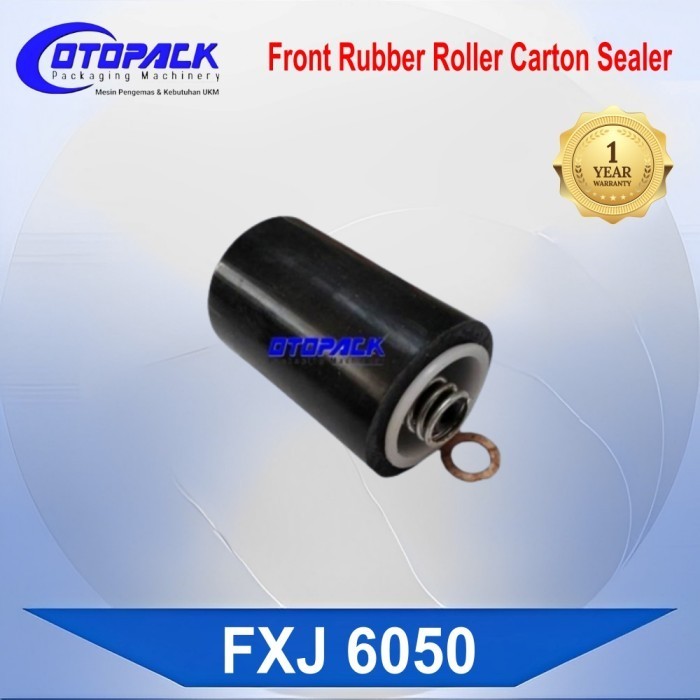 Front Rubber Roller Carton Sealer FXJ 6050 Sparepart Carton Sealer