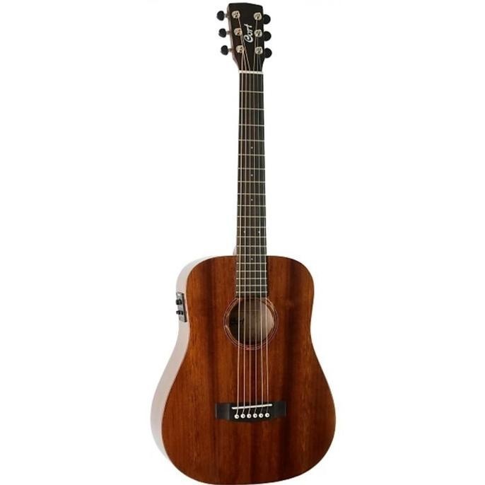 promo diskon 70% Cort Ad Mini Me Op - Ad-Mini Me Op Gitar Akustik Elektrik - Bonus Tas Anajabling