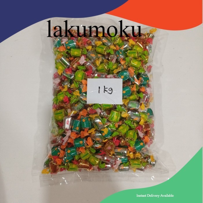 

permen rasa buah 1kg/permen rasa buah buahan LM