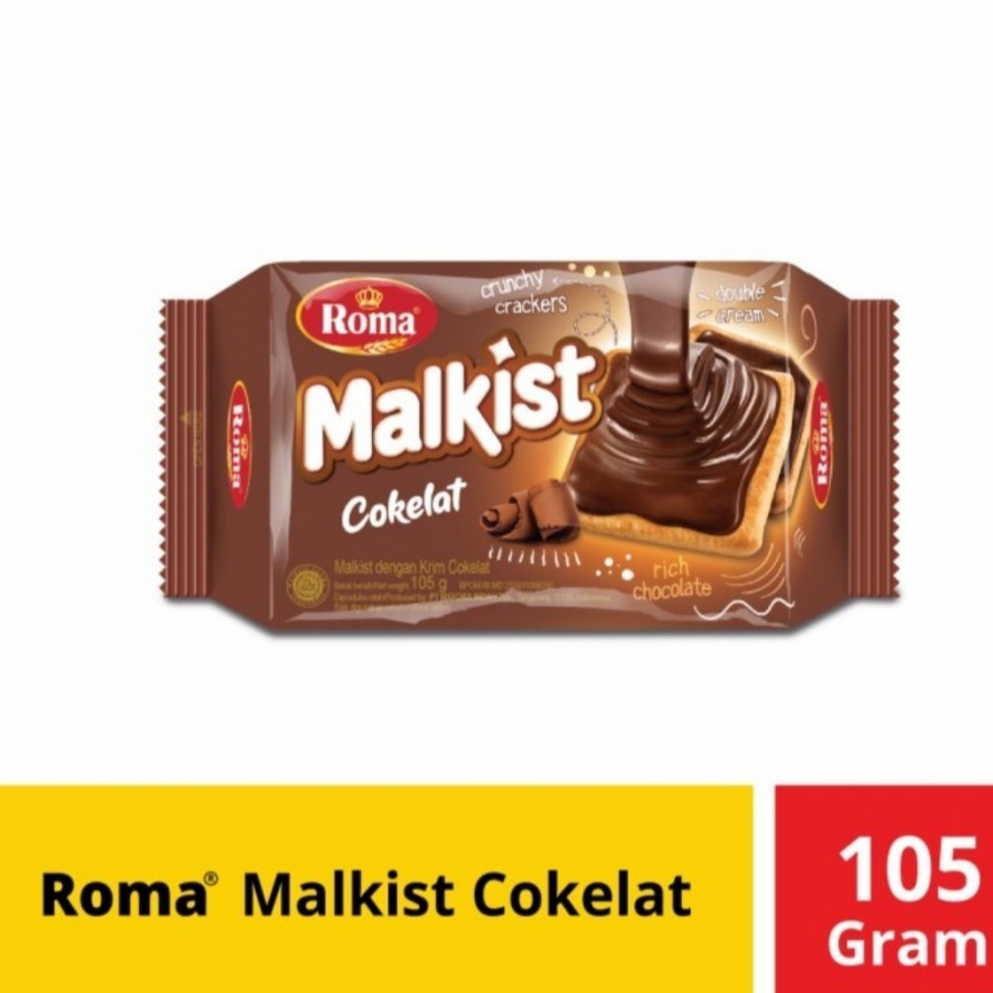 

roma malkist cokelat 120gr / @105gr