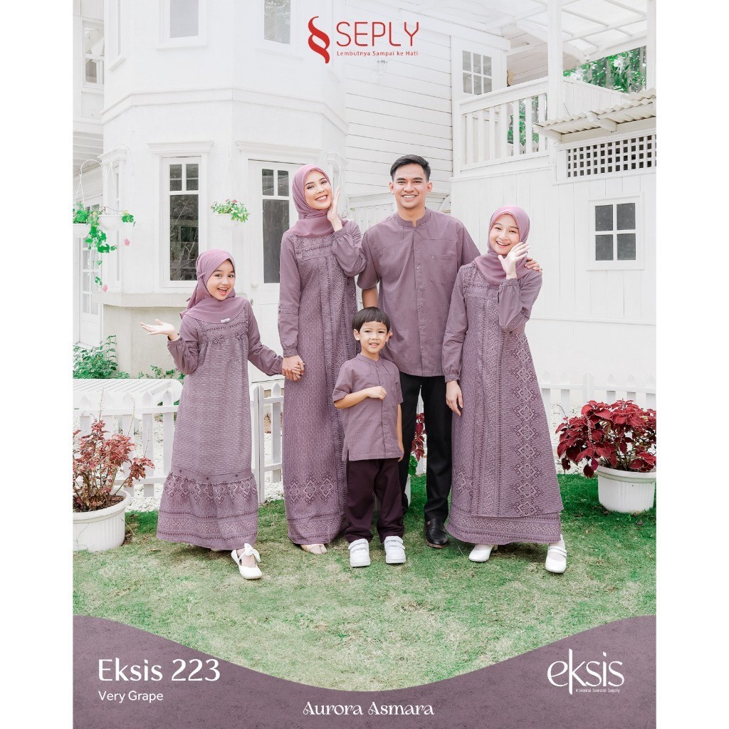 SEPLY Sarimbit Keluarga Eksis 223 Very Grape