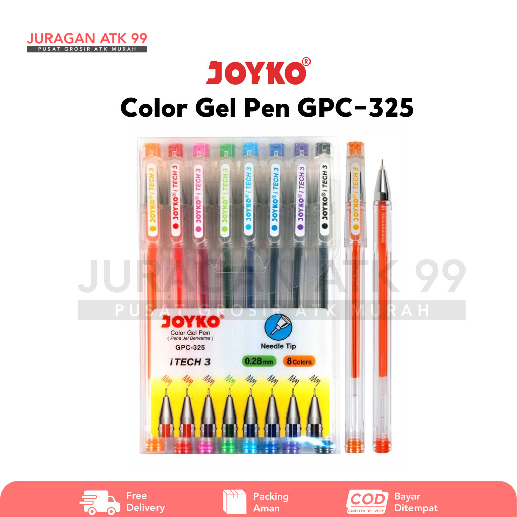 

Color Gen Pen Pena Jel Berwarna Joyko GPC-325