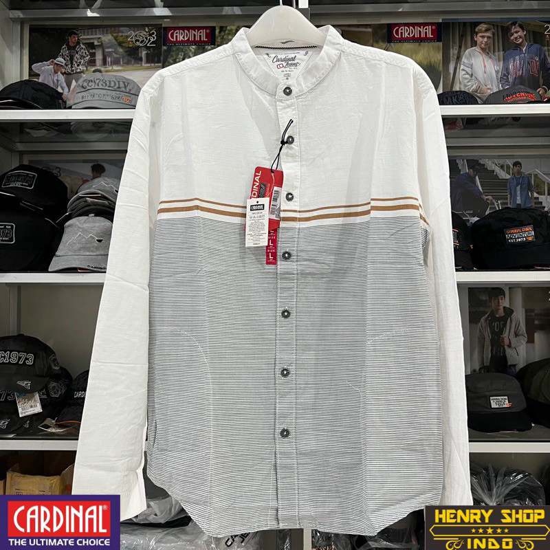 Baju Koko Cardinal Lengan Panjang Original