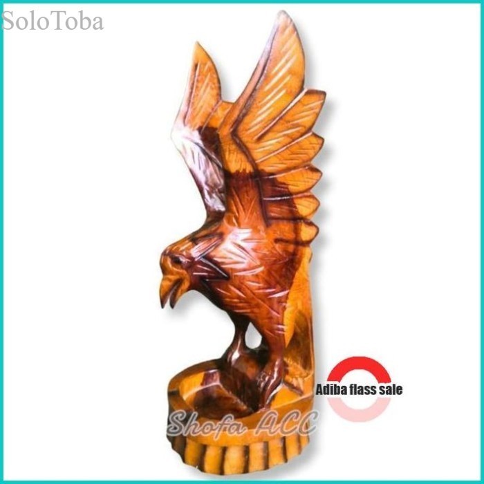 

PROMO ASBAK ROKOK KAYU JATI UNIK UKIR MOTIF GARUDA STOCK murah