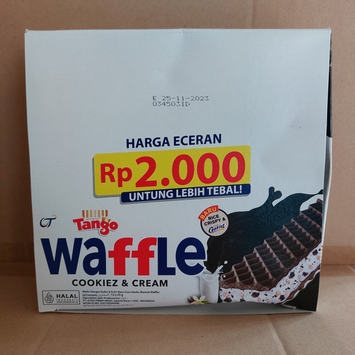 

Tango Waffle Cookiez & cream