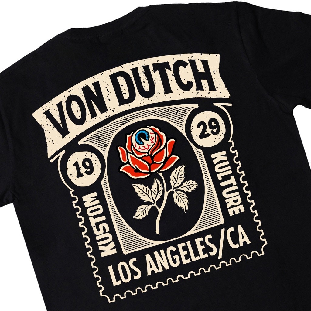 Von Dutch Tshirt 0748 Black