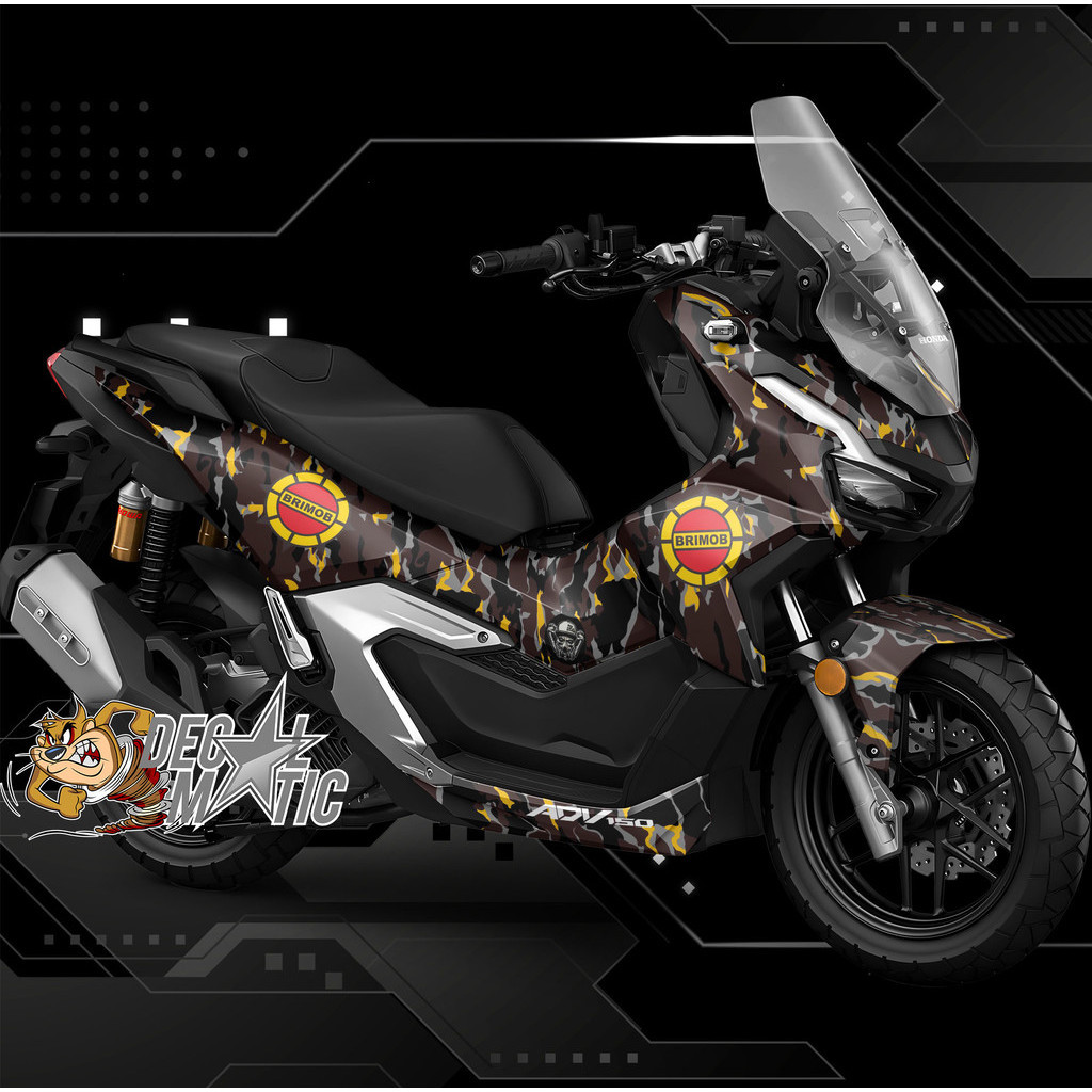 Decal FUll Body Motor honda ADV 150 Full Body Sticker Motor ADV 160 ABS non ABS  ABS non ABS Doreng 