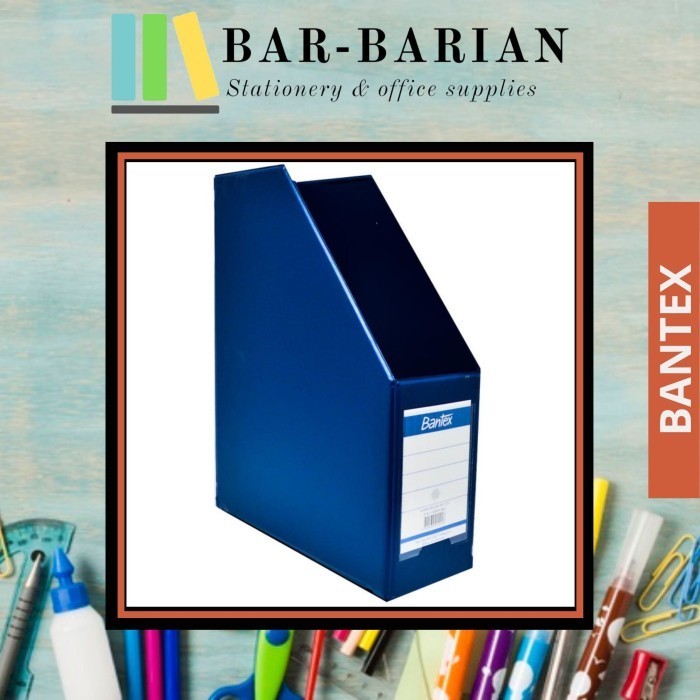

PROMO!! -BOX FILE BANTEX 4011 FOLIO / MAGAZINE FILE BANTEX4011/ TEMPAT DOKUMEN - Hitam