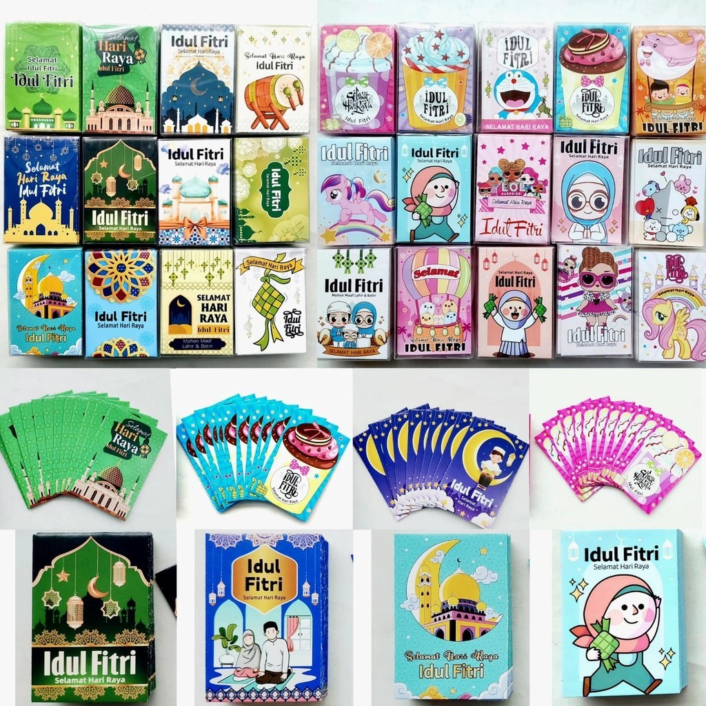 

GROSIR GROSIR Angpao Lebaran isi 50 Box Mika Angpau Idul Fitri Ramadhan Kado Murah Grosir Amplop Lebaran Ornamen Idul Fitri Grosir Harga Termurah