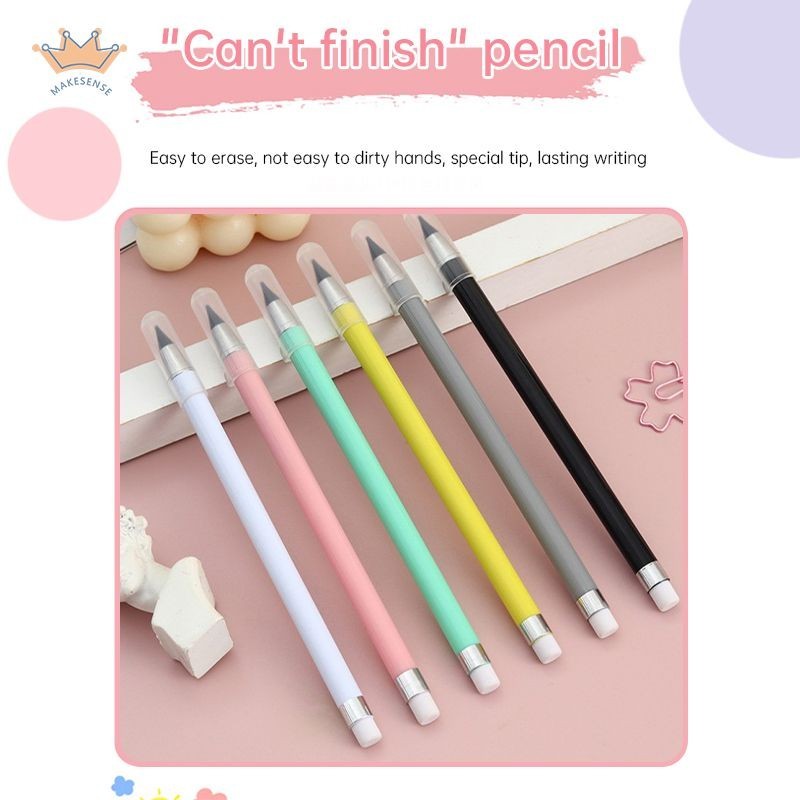 

Pensil Penggunaan Tak Terbatas Pensil Warna Macaron Tahan Lama Portabel MK