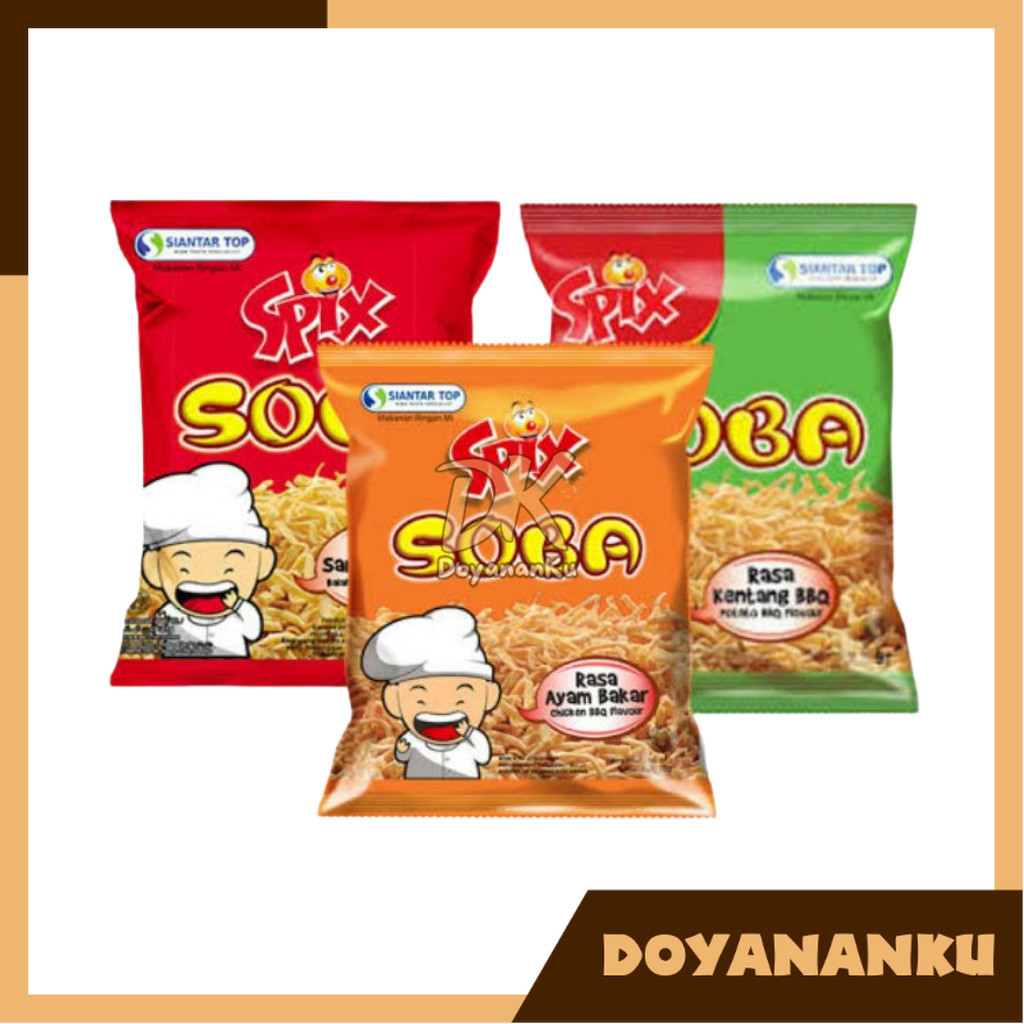 

Spix soba mie renteng 1pack isi 20pcs