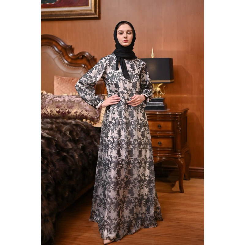 IVAN GUNAWAN PRIVE - Sahara Black dress - gamis wanita