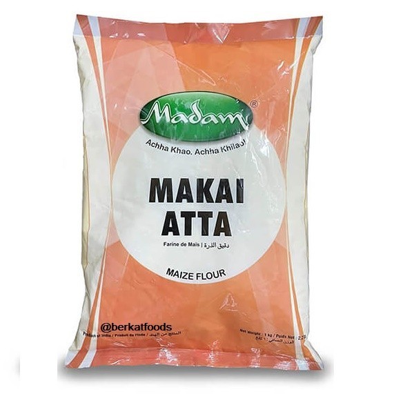 

Makai Atta Madam / Maize Corn Flour / Tepung Jagung Kuning/Makki India