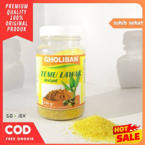 

TEMULAWAK INSTAN / SEDUH GHOLIBAN 200GR BOTOL ORIGINAL (KEMASAN BARU)