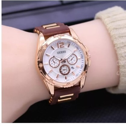 Jam tangan Terlaris kasual Rubber Karet GNS Hush wanita cewek dewasa ori mewah kekenian terbaru 2022