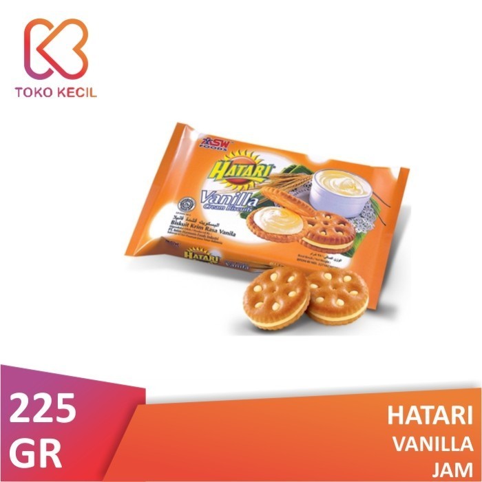 

Hatari Vanilla Jam Biscuits 225gr