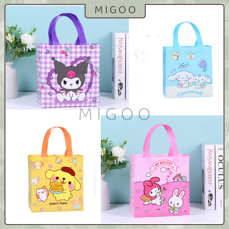 

MiGoo Goodie Bag Tas Kado Ulang Tahun Karakter Sanrio Tas Kantong Kain Souvenir Ulang Tahun Hampers Tas Ulang Tahun Karakter Sanrio