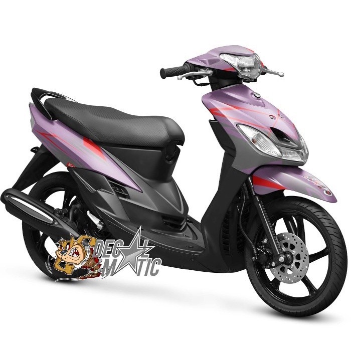 Decal Mio Smile Full Body Stiker Full Body Motor  yamaha Mio Sporty Smile- Grafis 10
