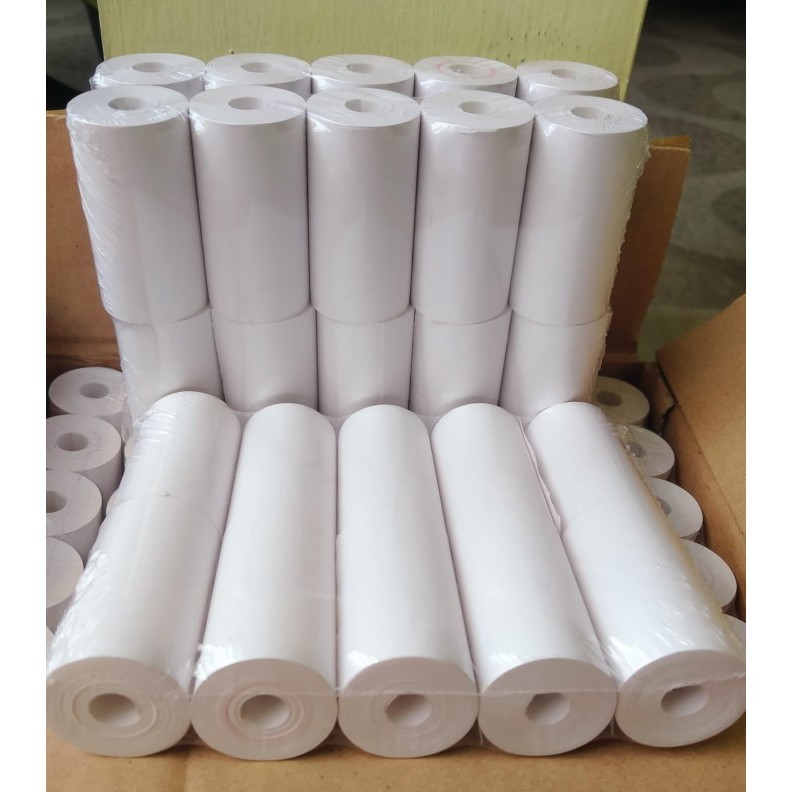 

Kertas Struk Thermal Sharkpaper 57x30 57x31 58x30 58x31 Paper Thermal