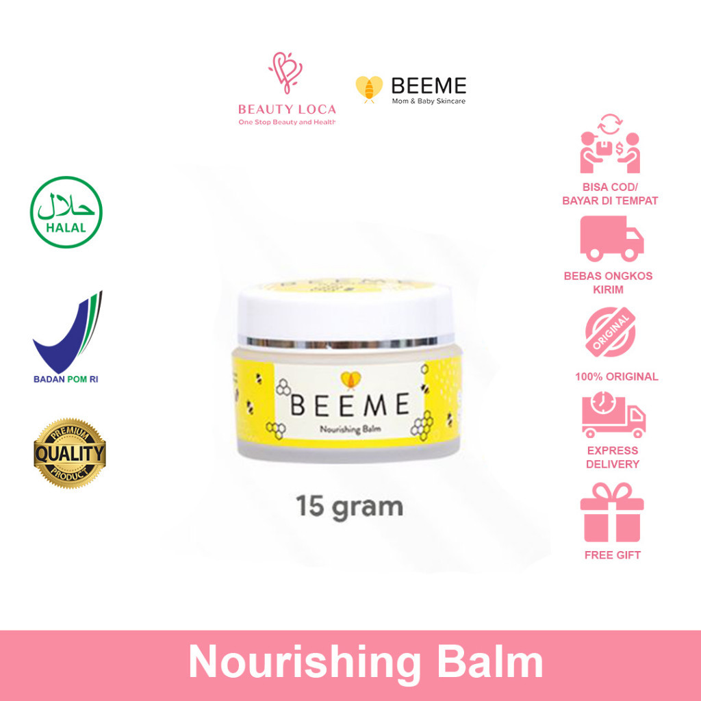 FW04RF Beauty Loca - Beeme Nourishing Balm | SKINCARE IBU DAN ANAK