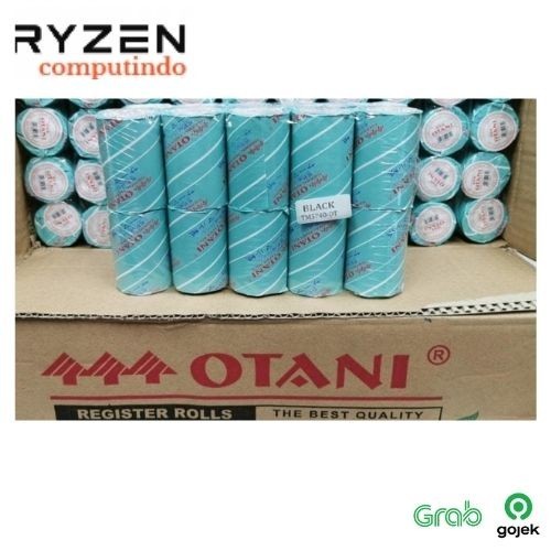 OTANI Thermal Paper Roll OTANI Black 57x40. Kertas Struk Hitam 57 x 40 1 ROLL