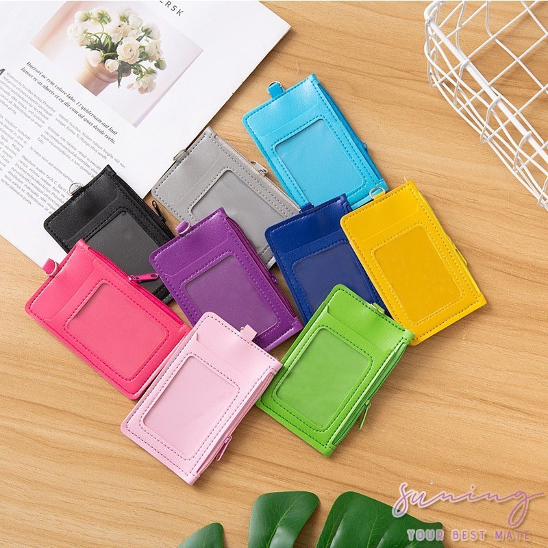 

Frame / Casing ID Card / Name Tag holder Kulit Sintetis 2 Sisi-Suning Mall