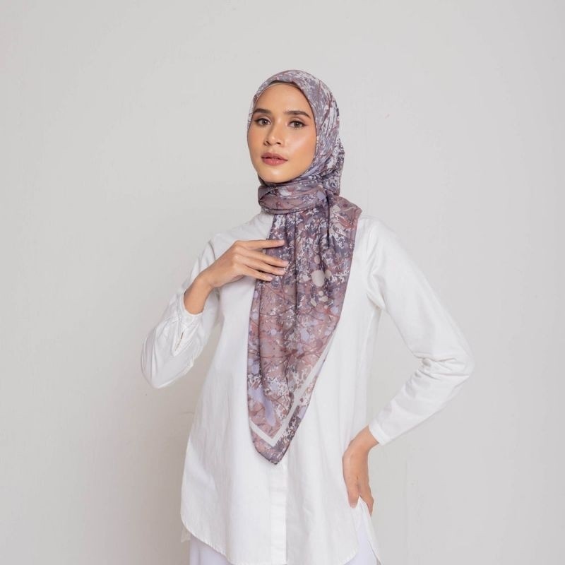 SCARF DAUKY KERUDUNG MOTIF DAUKY ELZATTA ART PATTERN SCARF DAUKY MARBLE SPLATTER SCARF DAUKY HIJAB S