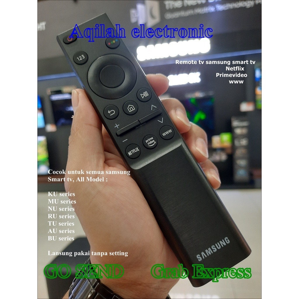 Remote Remote tv samsung smart tv Netflix Smarthub HD,FullHD & UHD4K