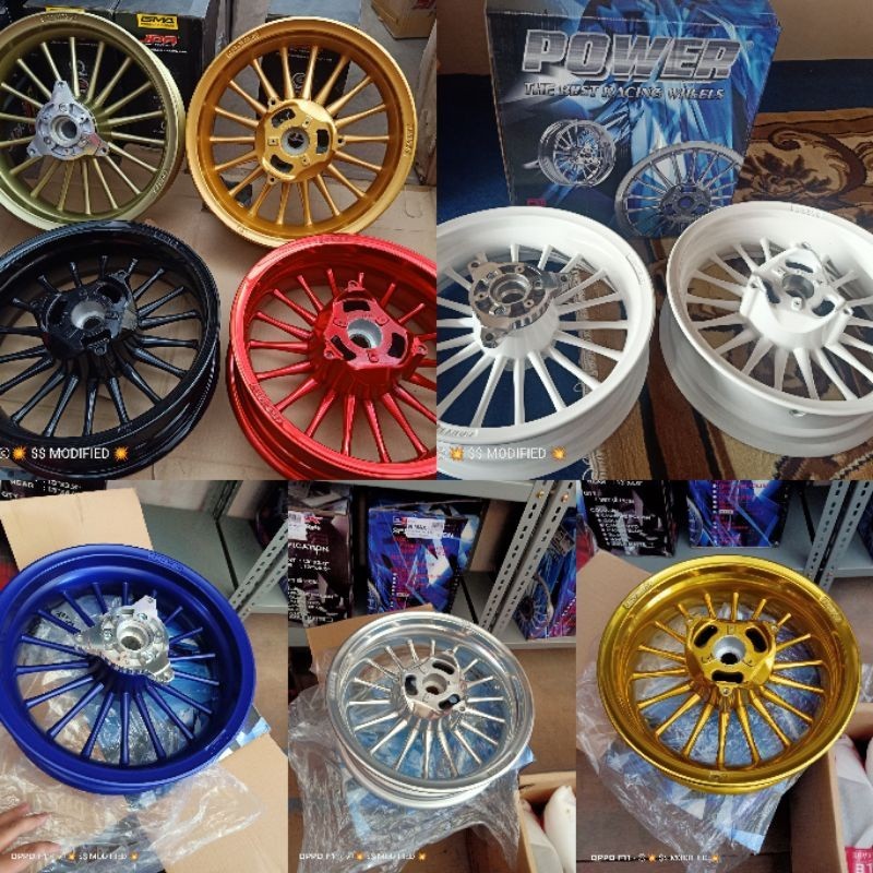 velg power nmax old/nmax new model CLASSIC 350 400 13