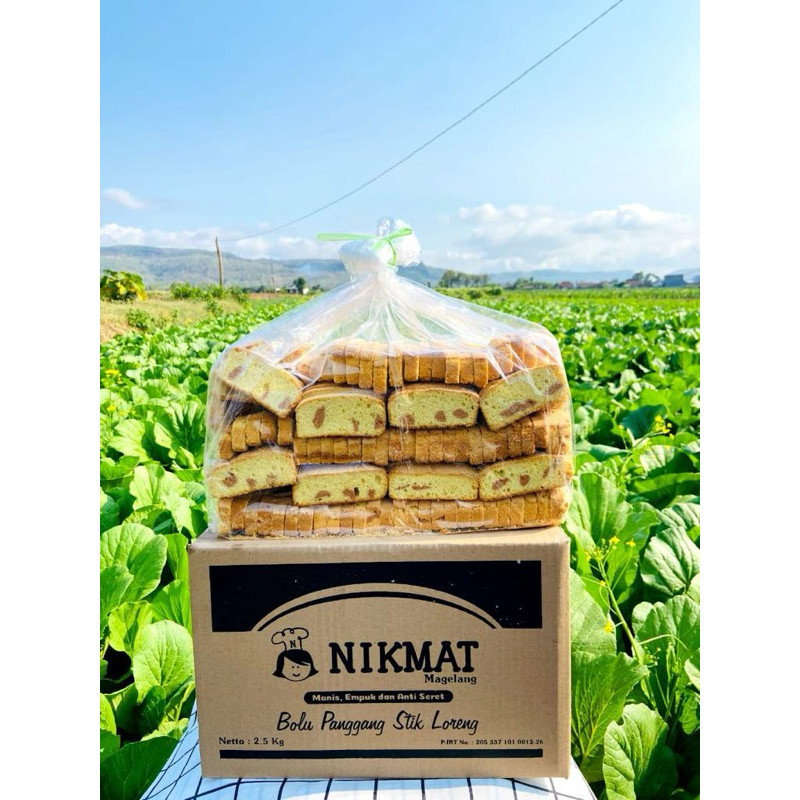 

Promo Menjelang Hari Raya✅ Bolu Nikmat Stik Loreng isi 2.5kg TERMURAH / Terlaris / Terbaru / Harga grosir