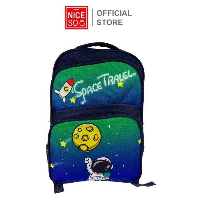 NICESO Official Tas Sekolah 12403-12 - Merah Muda