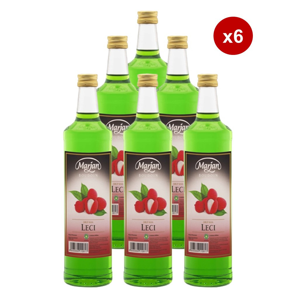 

Marjan Boudoin Syrup Lychee 460ml x6