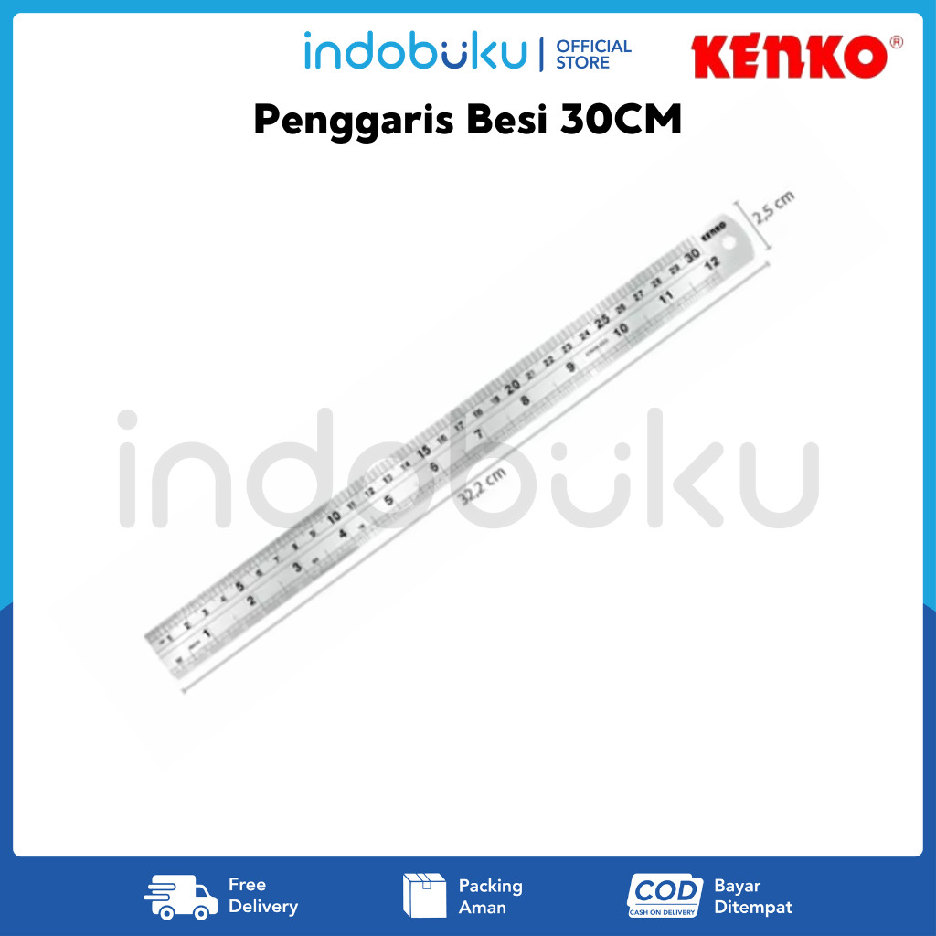 

Penggaris Besi Kenko 30CM