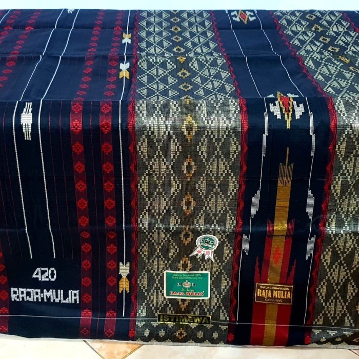 PROMO SPESIAl Sarung Tenun Sutra Raja Mulia 420 exclusive setara tamer lamiri lamiya