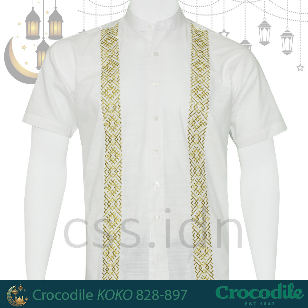 Kemeja KOKO Pria Lengan Pendek Crocodile 828-897